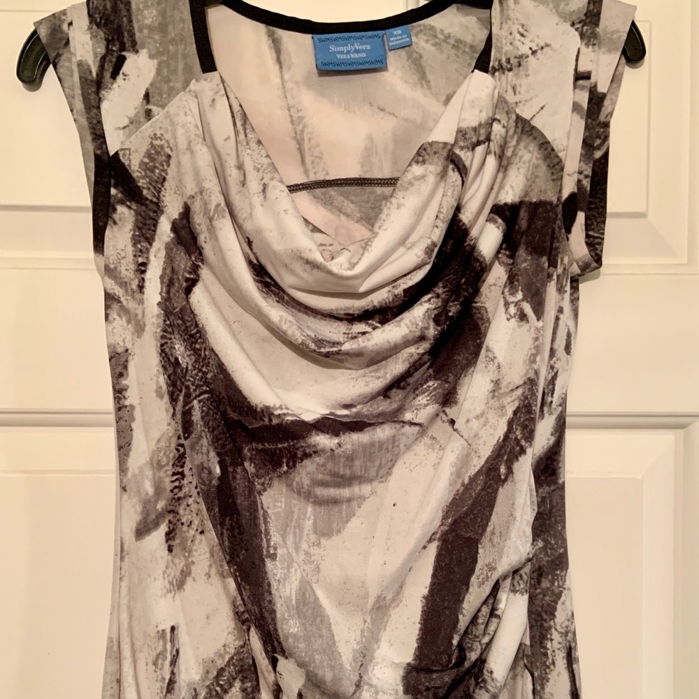 Simply Vera Vera Wang cap sleeve blouse